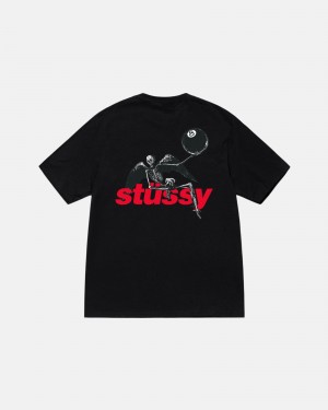 Stüssy Apocalypse Tee Short Sleeve T-Shirt Unisex Zwart | TD28-B0-FH