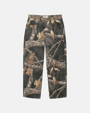 Stüssy Big Ol' Jean Realtree Edge Broek Unisex Zwart | PP39-R2-WI