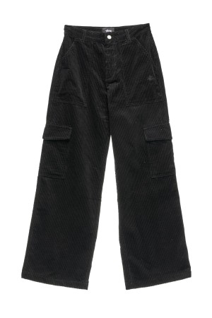 Stüssy Cord Carpenter Pant Shorts & Pants Dames Zwart | DE30-S6-NJ