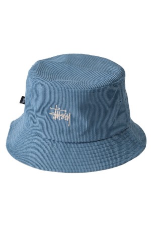 Stüssy Graffiti Cord Bucket Hat Hats & Beanies Heren Blauw | CW39-M6-QE