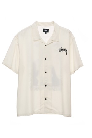 Stüssy How We'Re Living Ss Shirt Overhemd Heren Wit | IG53-J8-NZ