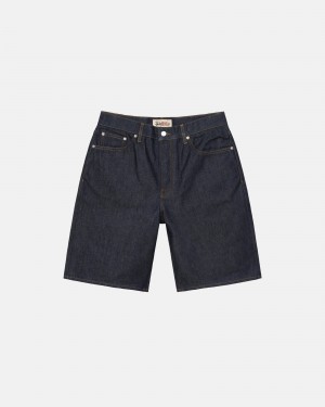 Stüssy Raw Denim Big Ol' Shorts Korte Broek Heren Raw | IG11-D4-AY