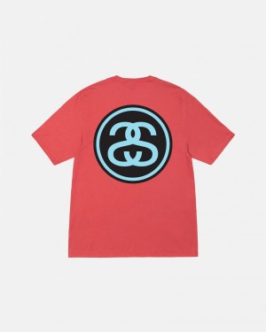 Stüssy SS-Link Tee Short Sleeve T-Shirt Unisex Pepper | ZS42-B3-IV