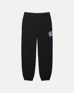 Stüssy Sport Sweatpant Broek Unisex Zwart | VI86-M4-BC