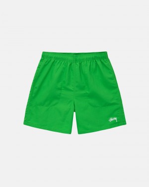 Stüssy Water Kort Stock Swim Bottom Unisex Groen | QC91-H4-CQ