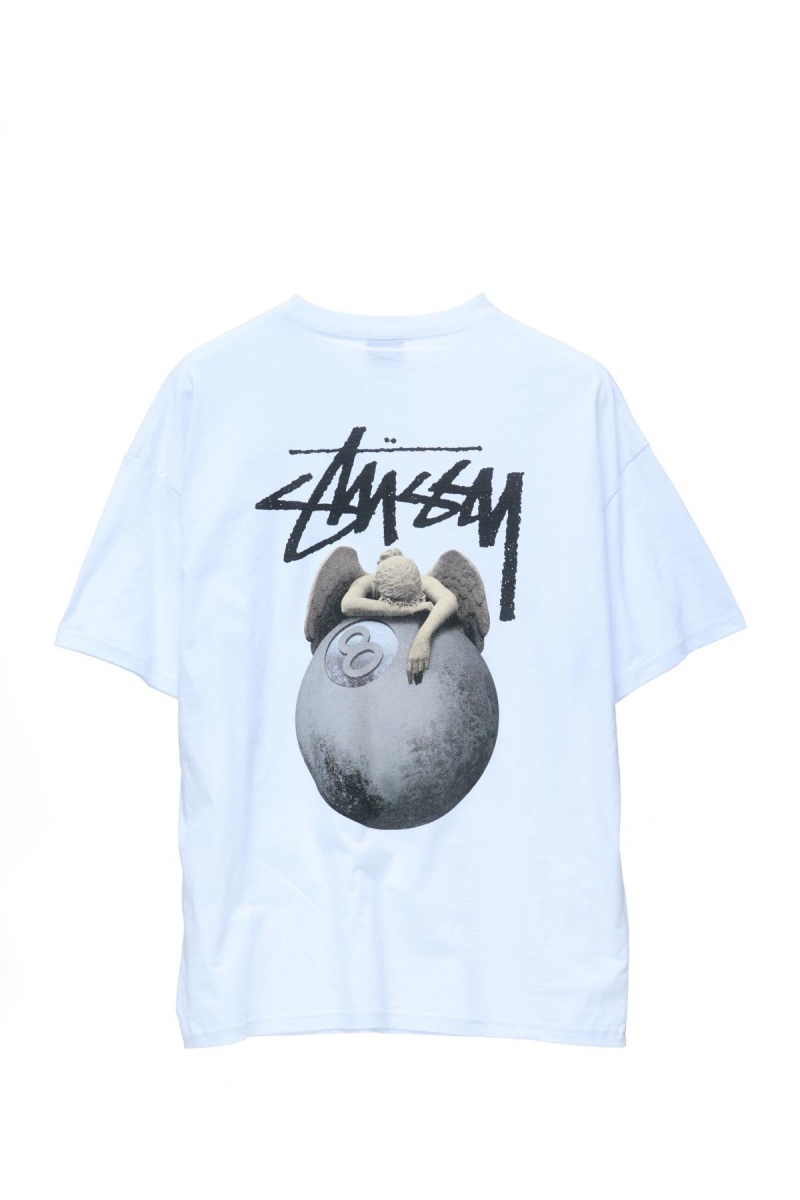 Stüssy Angel Relaxed Tee Tees Dames Wit | GN59-V6-DH