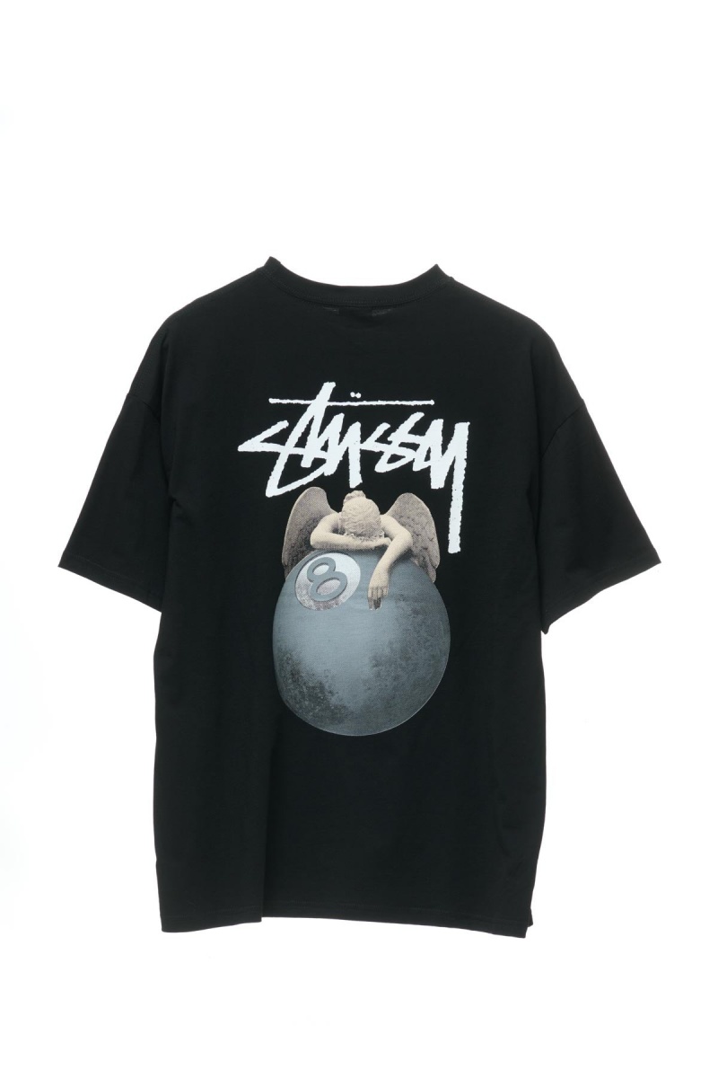 Stüssy Angel Relaxed Tee Tees Dames Zwart | UB21-P5-PT