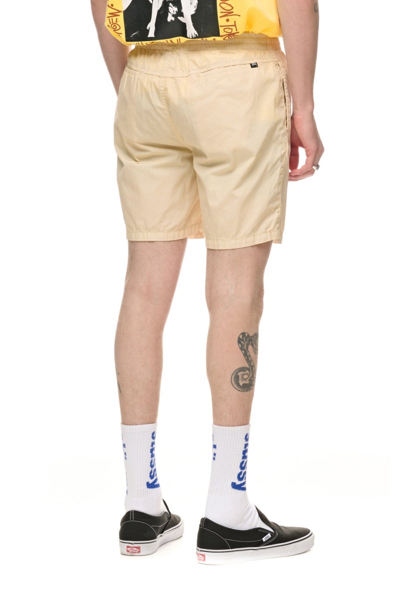 Stüssy Basic Stock Beachshort Korte Broek Heren Natural | QF08-Z9-ME