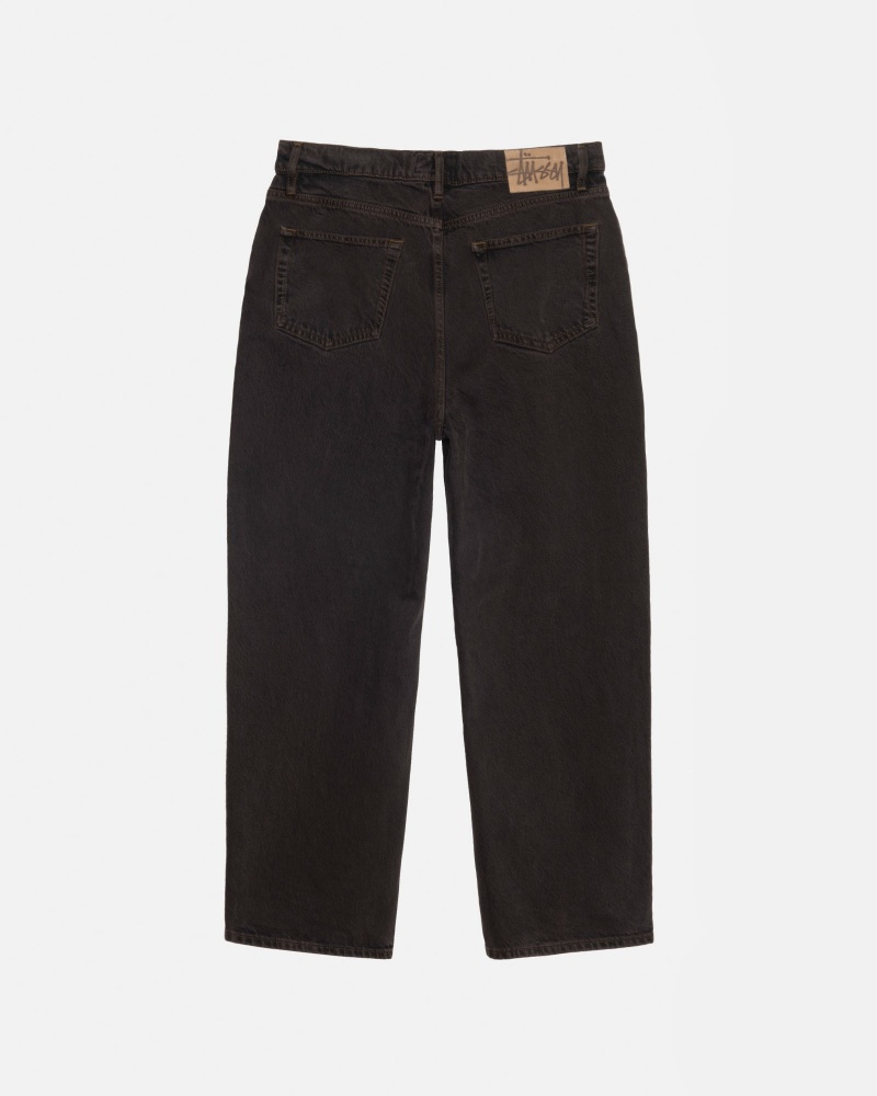 Stüssy Big Ol' Jean Denim Broek Unisex Espresso | JN22-N9-AL