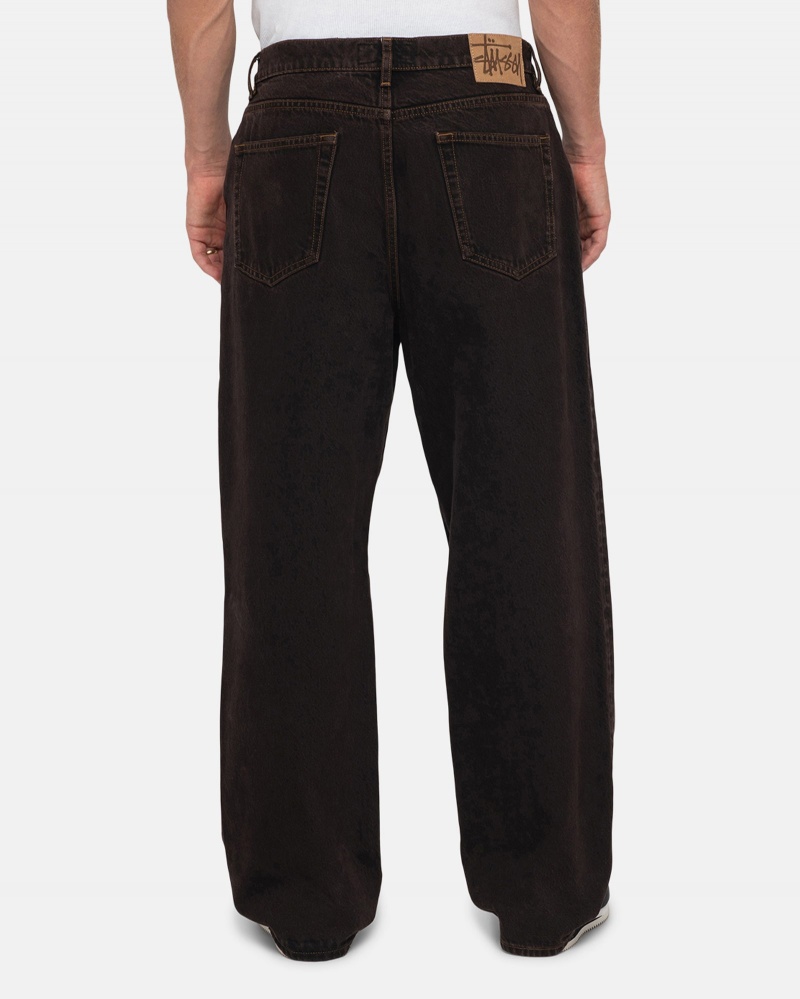 Stüssy Big Ol' Jean Denim Broek Unisex Espresso | JN22-N9-AL