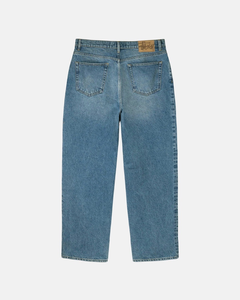 Stüssy Big Ol' Jean Denim Denim Unisex Blauw | JM48-W4-PY