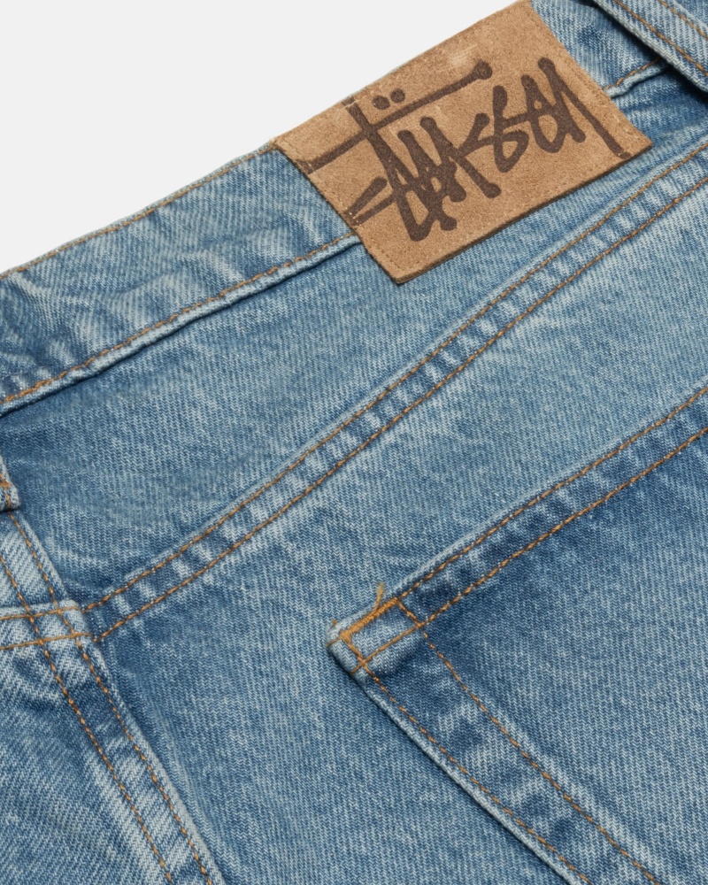 Stüssy Big Ol' Jean Denim Denim Unisex Blauw | JM48-W4-PY