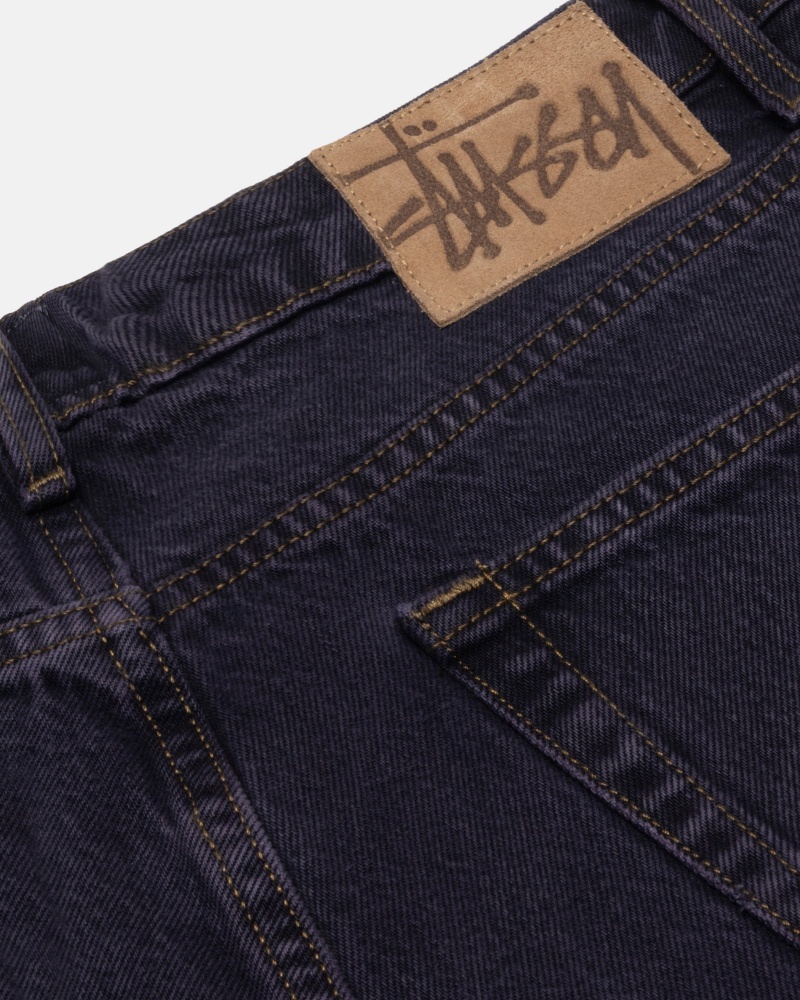 Stüssy Big Ol' Jean Denim Denim Unisex Nightshade | DM69-W9-GJ