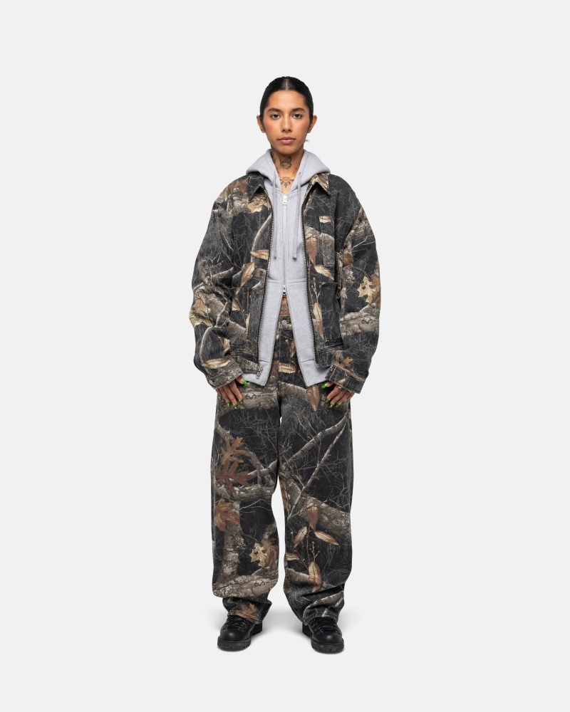 Stüssy Big Ol' Jean Realtree Edge Broek Unisex Zwart | PP39-R2-WI