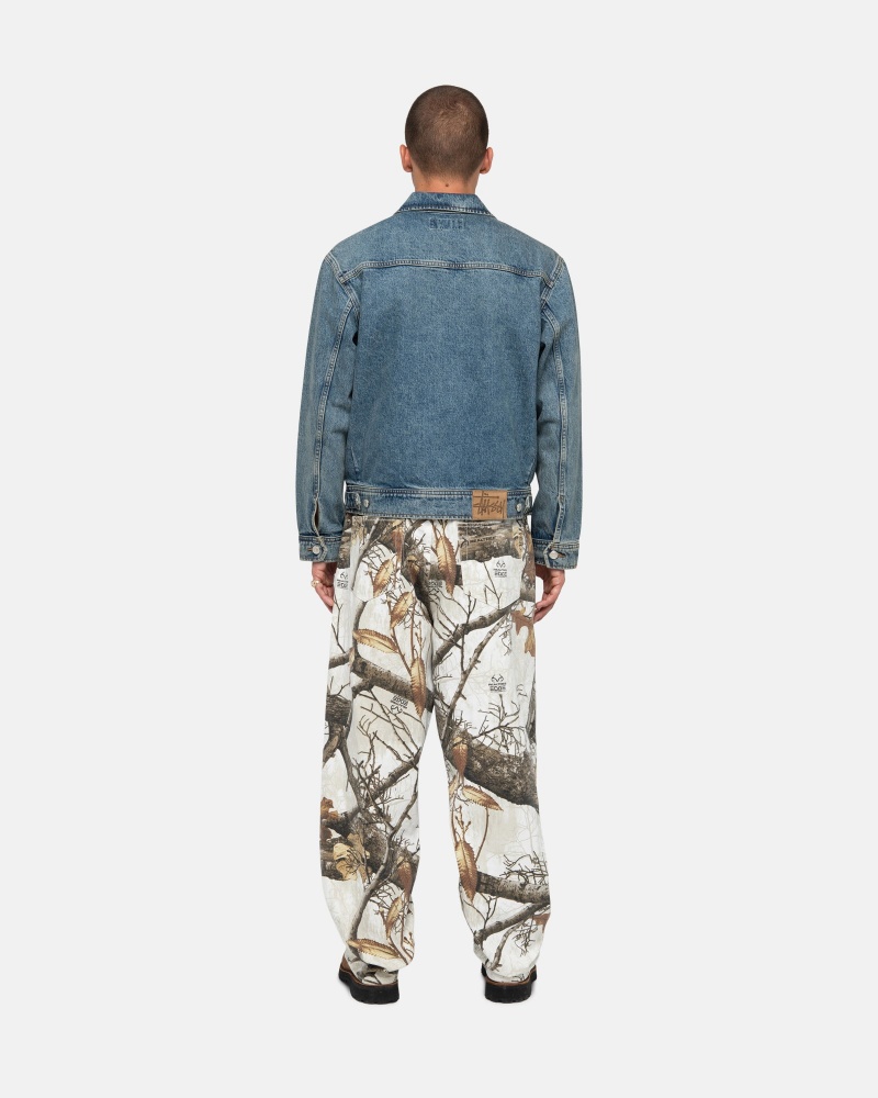 Stüssy Big Ol' Jean Realtree Edge Broek Unisex Snow | RG14-X8-TV