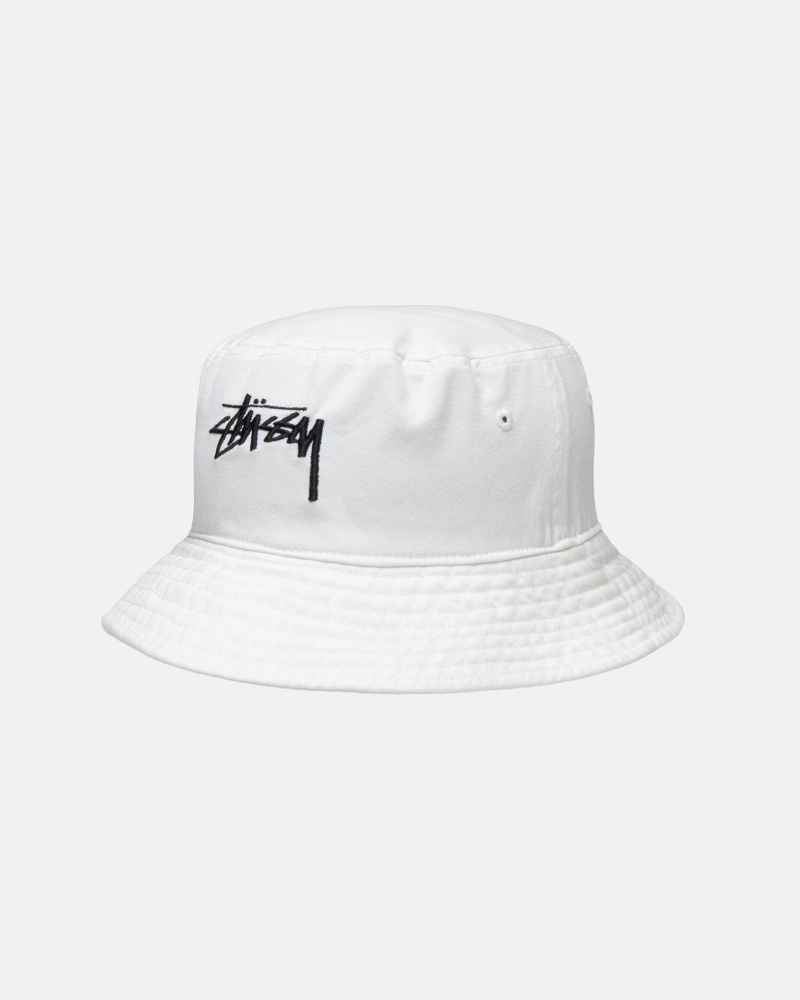 Stüssy Bucket Hat Big Stock Bucket Hat Unisex Natural | OC57-T2-OO