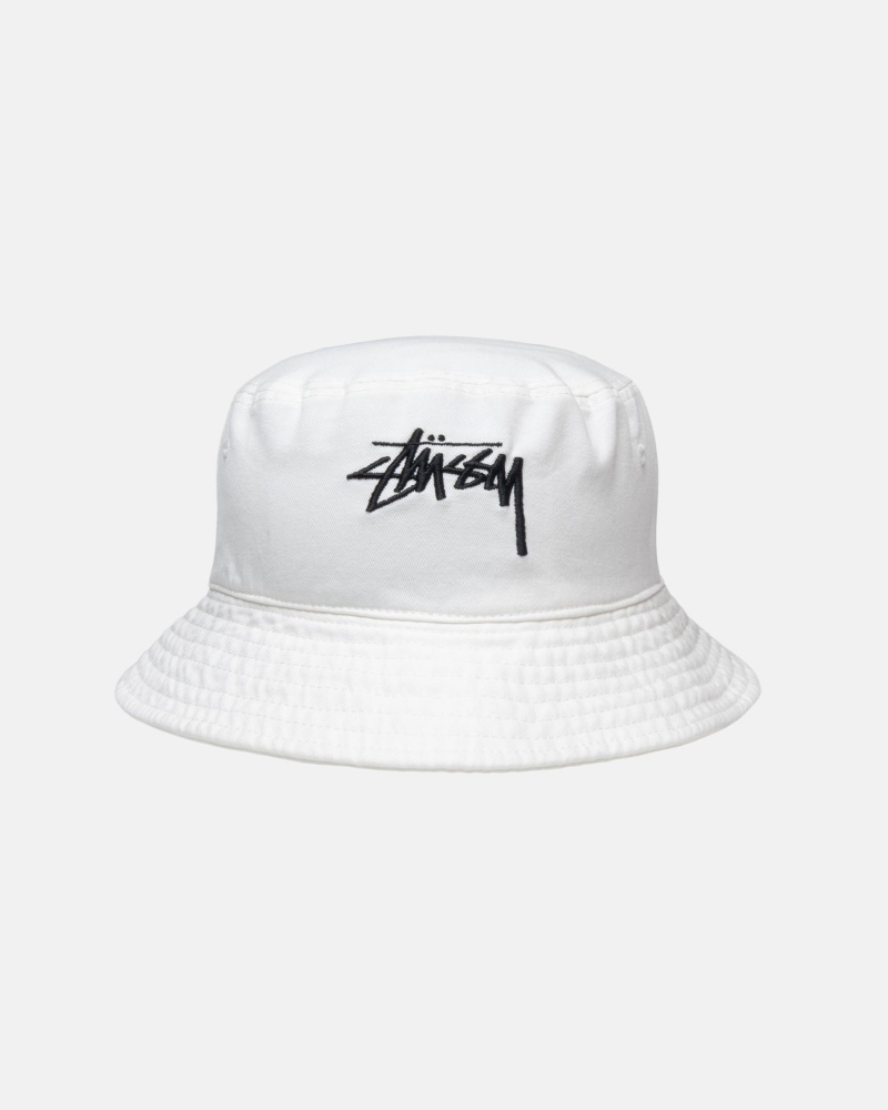 Stüssy Bucket Hat Big Stock Bucket Hat Unisex Natural | OC57-T2-OO