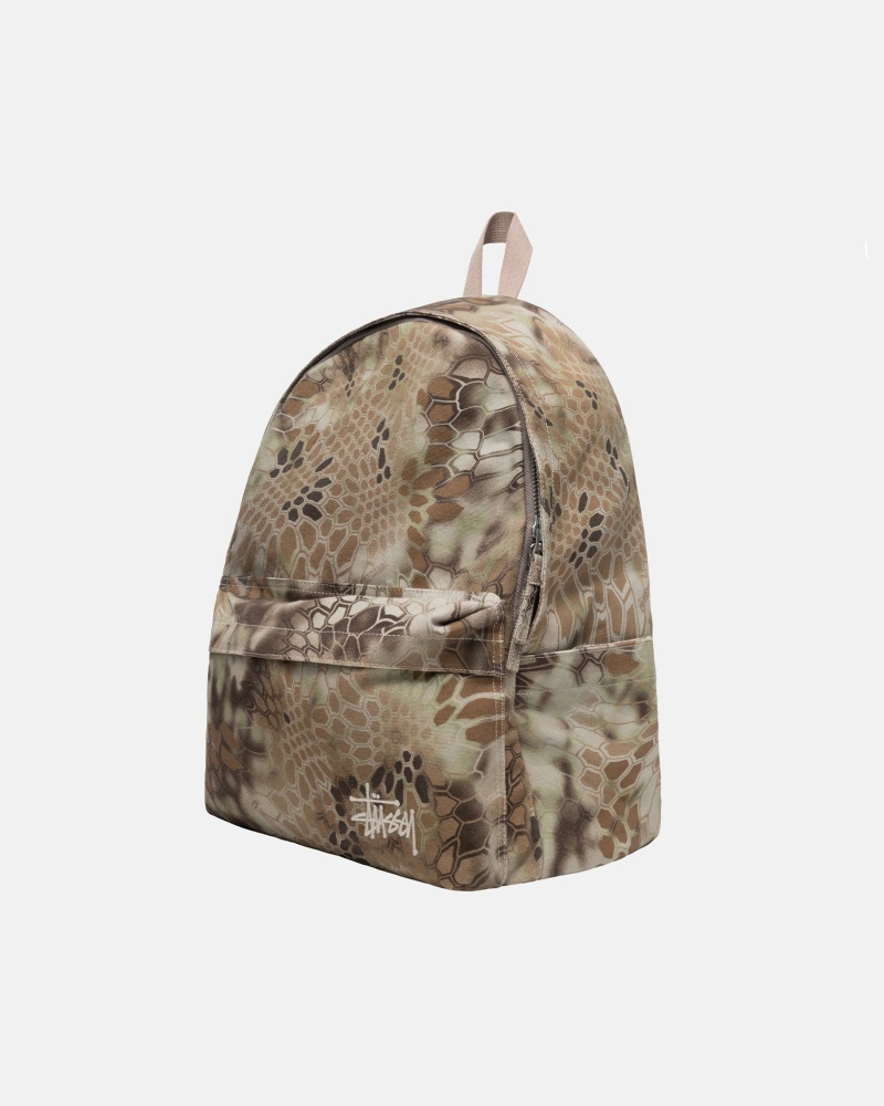 Stüssy Canvas Backpack Rugzak Unisex Highlander | NJ55-S4-BV