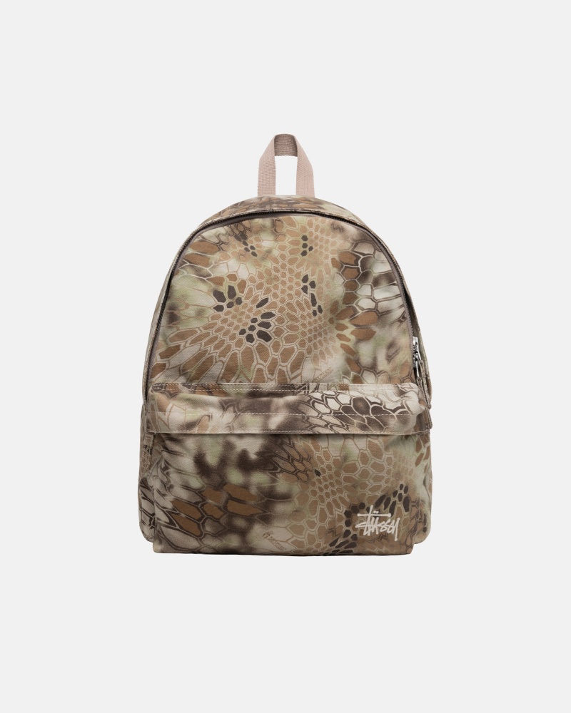 Stüssy Canvas Backpack Rugzak Unisex Highlander | NJ55-S4-BV