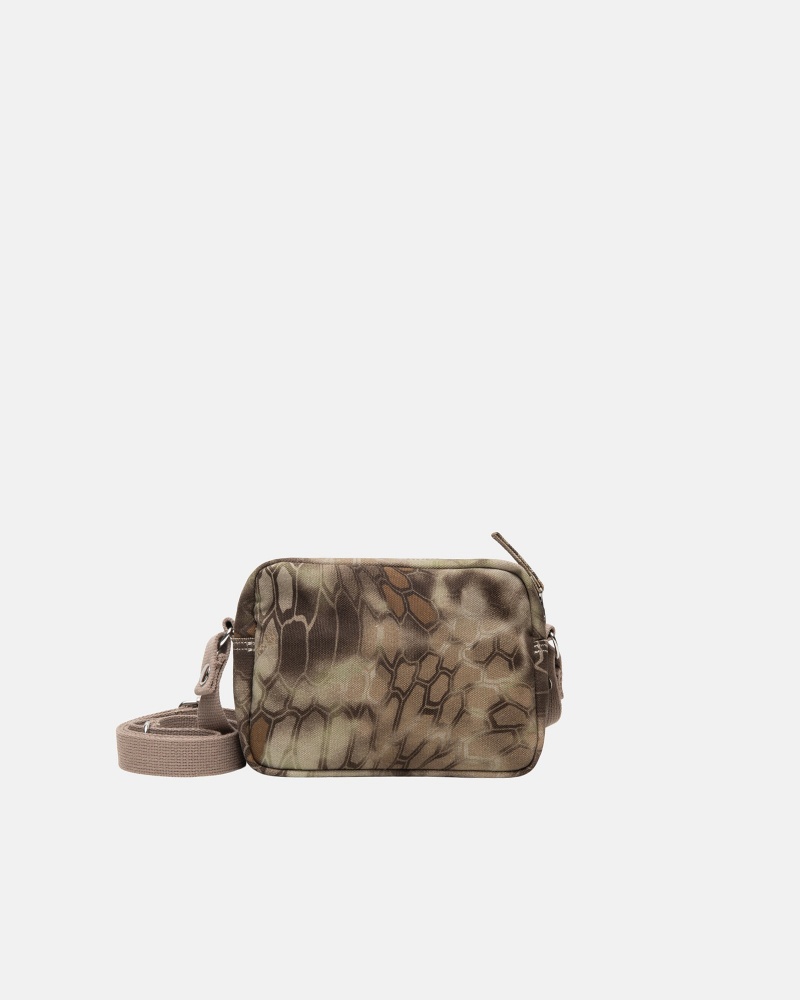 Stüssy Canvas Side Pouch Side Bag Unisex Highlander | WC97-R4-UG