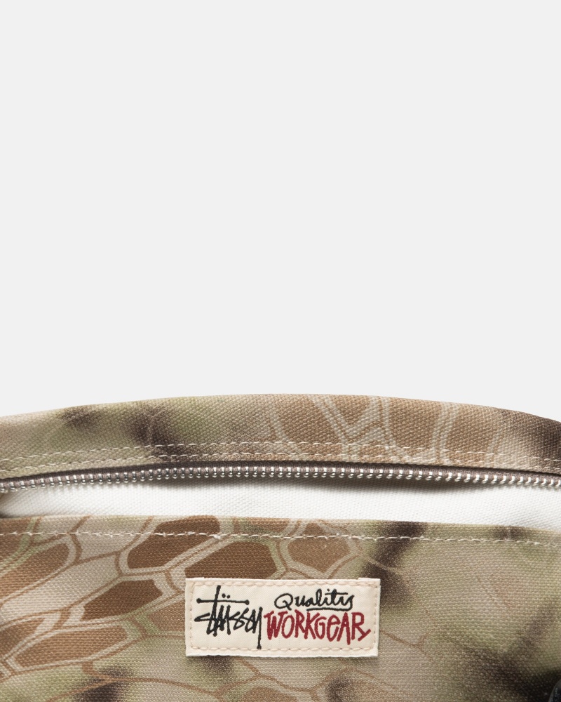 Stüssy Canvas Side Pouch Side Bag Unisex Highlander | WC97-R4-UG