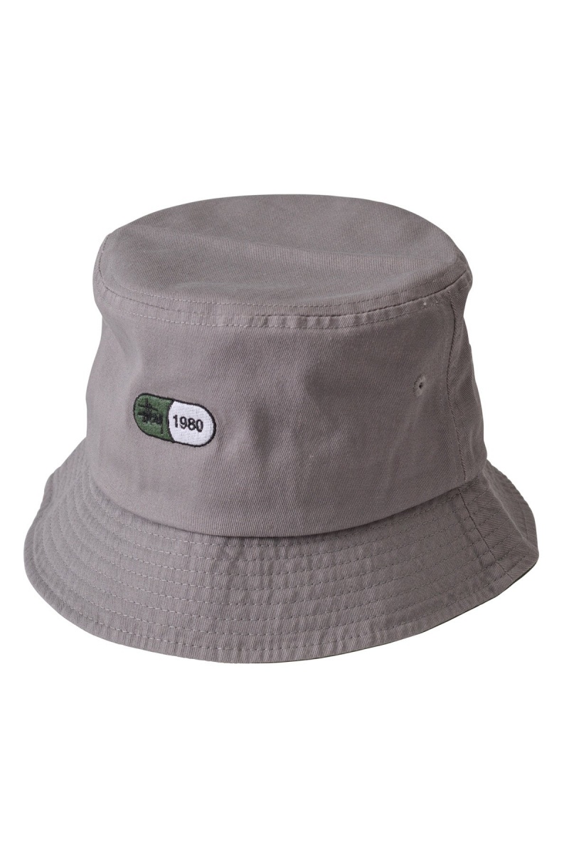 Stüssy Capsule Bucket Hat Hats & Beanies Heren Grijs | EW08-B0-UC