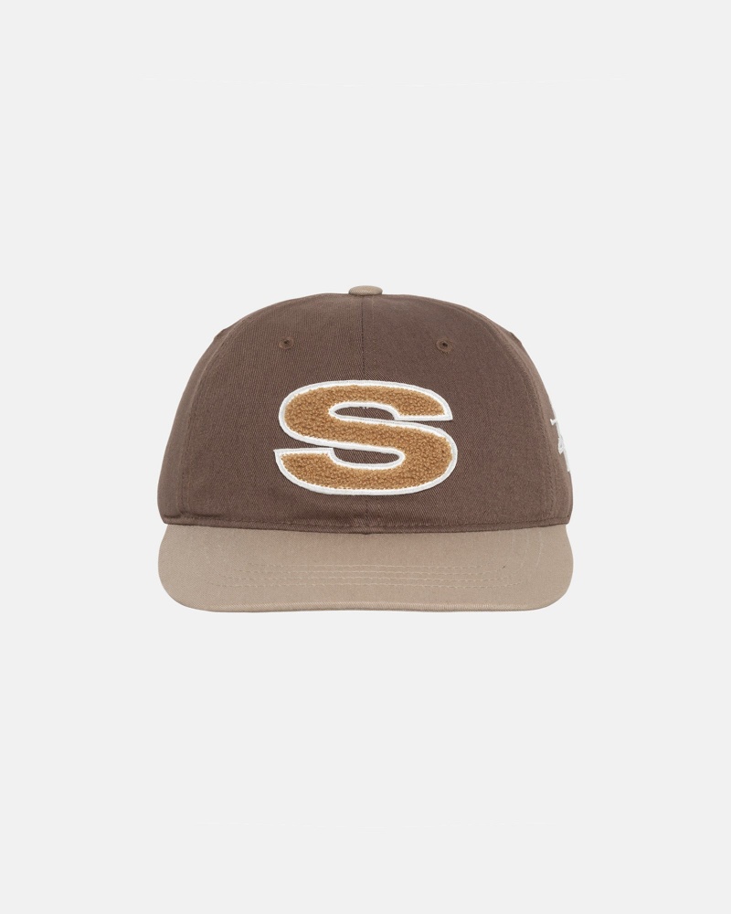 Stüssy Chenille S Low Pro Cap Ball Cap Unisex Bruin | BC12-U5-JS