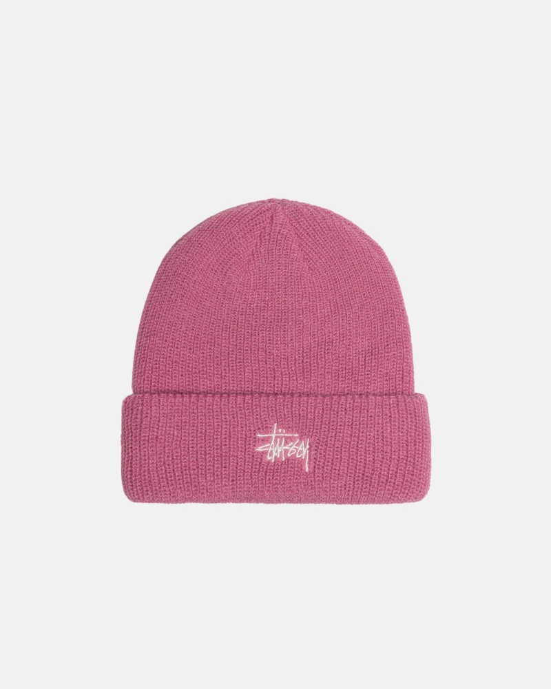 Stüssy Cuff Beanie Basic Muts Unisex Roze | PP83-Z8-DL