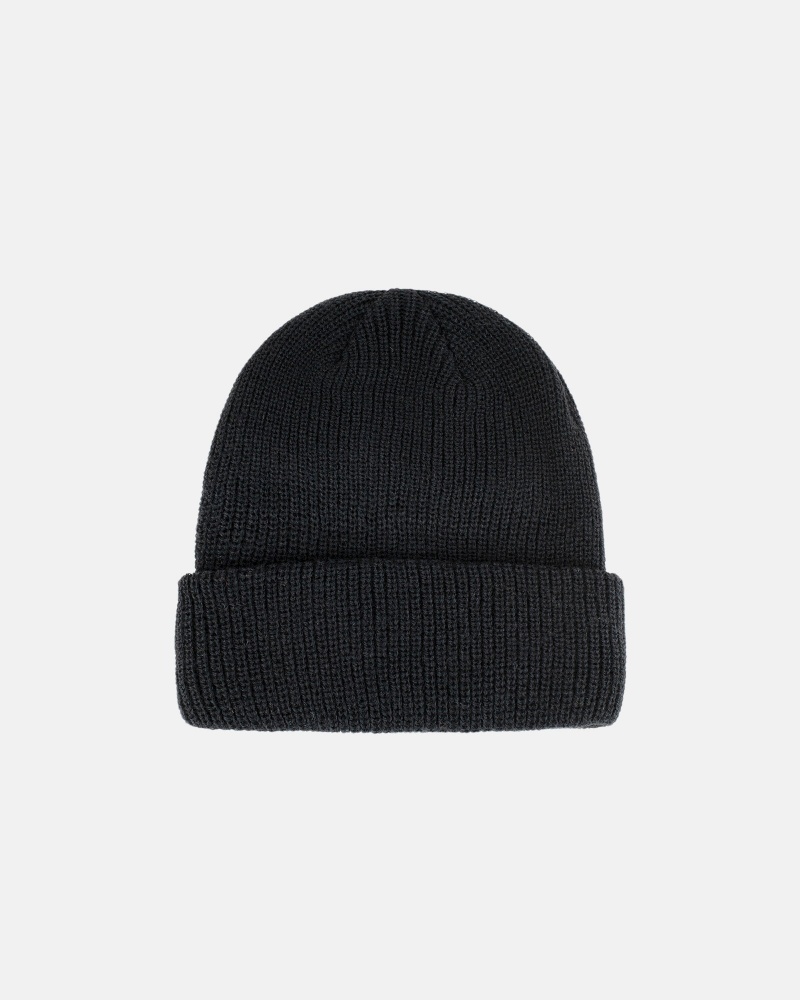 Stüssy Cuff Beanie Basic Muts Unisex Zwart | RP20-D3-QD