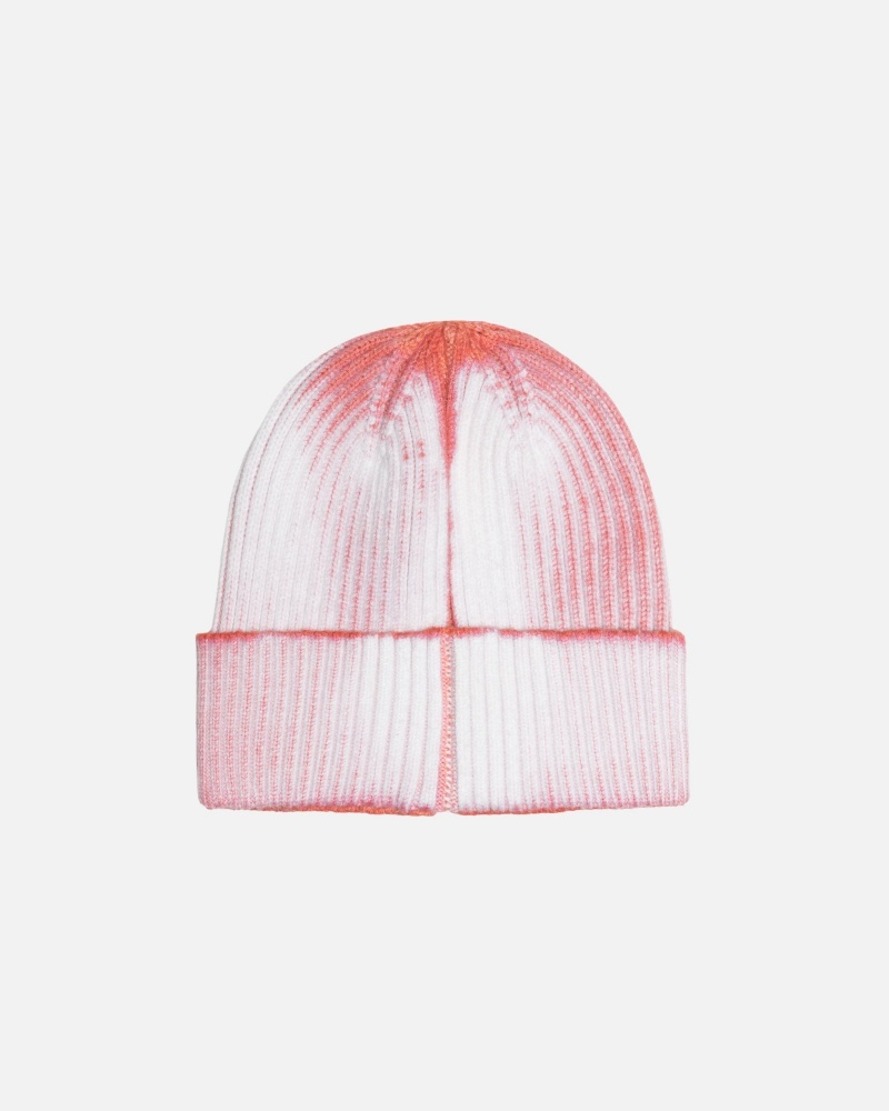 Stüssy Cuff Beanie Workgear Spray Muts Unisex Oranje | JY92-N3-FO