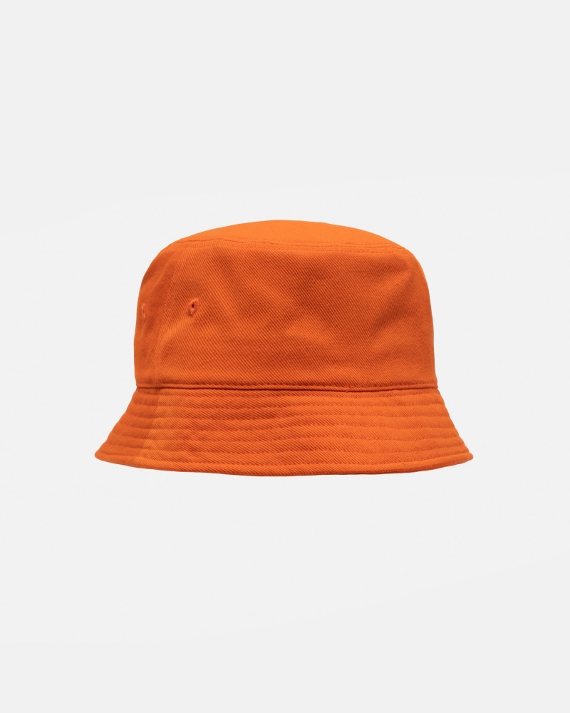 Stüssy Deep Bucket Hat SS Link Bucket Hat Unisex Oranje | EG72-F3-EO