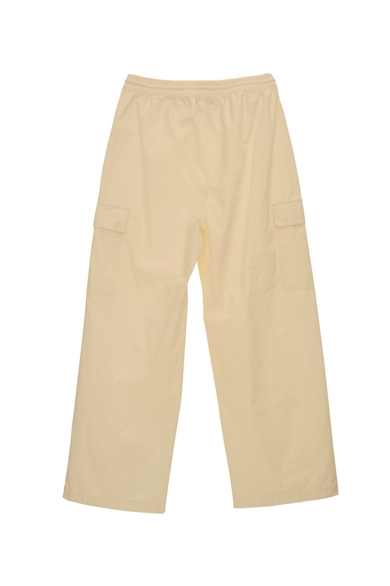 Stüssy Drew Cargo Beach Pant Shorts & Pants Dames Oatmeal | RO22-I7-OX