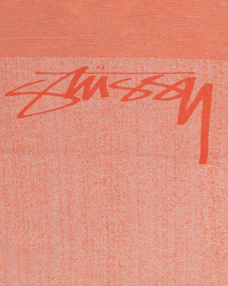 Stüssy Engineered Panel Trui Long Sleeve Sweater Unisex Oranje | SY66-Z1-EH