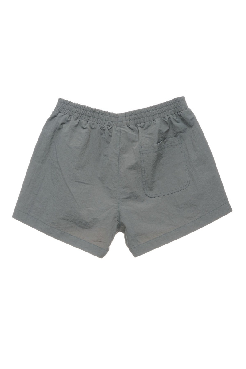 Stüssy Graffiti Kort Shorts & Pants Dames Charcoal | CP26-P9-TQ