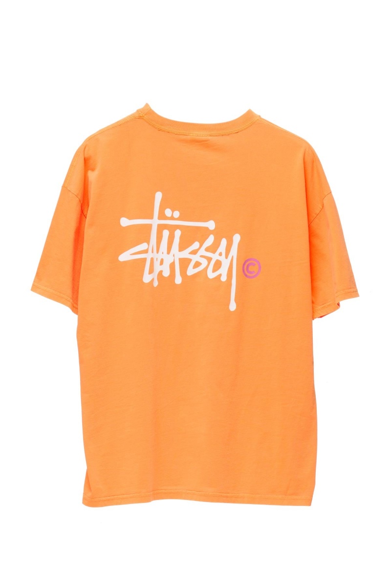 Stüssy Graffiti Pigment Relaxed Tee Tees Dames Oranje | NF69-F0-DI