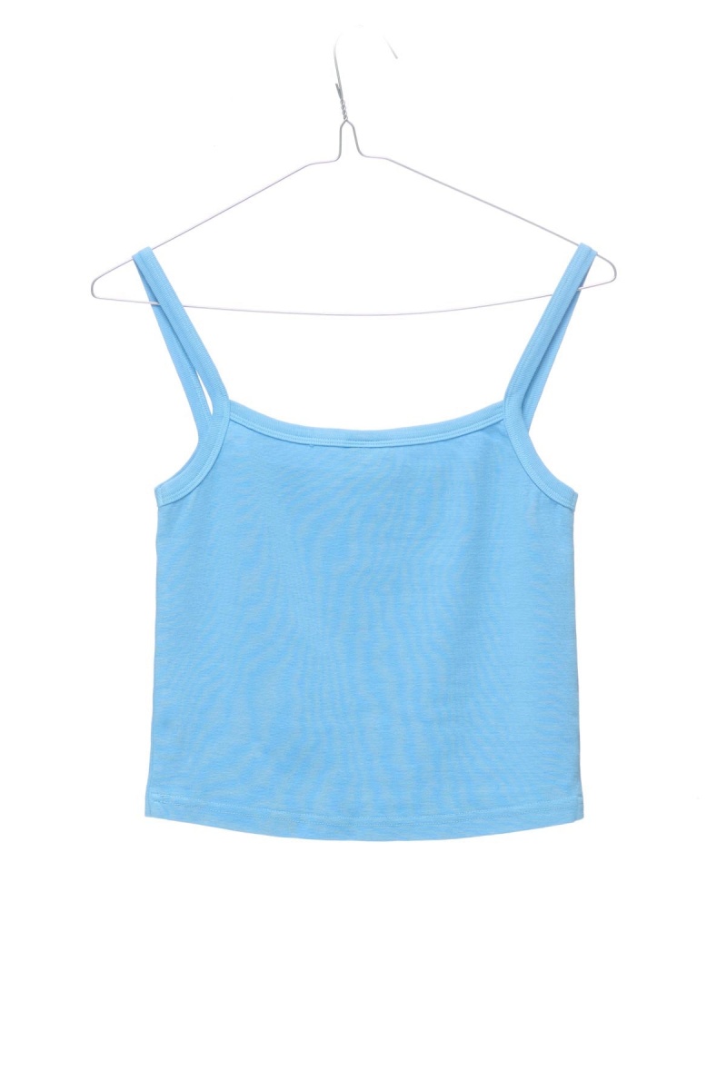 Stüssy Graffiti Rib Singlet Singlets & Tanks Dames Blauw | PG51-T6-XZ