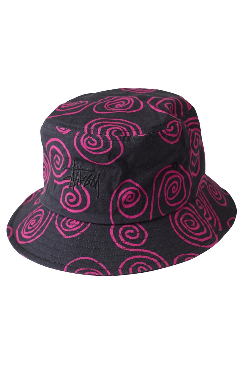 Stüssy Hand Drawn S Bucket Hat Hats & Beanies Heren Zwart | ES77-B5-ZO