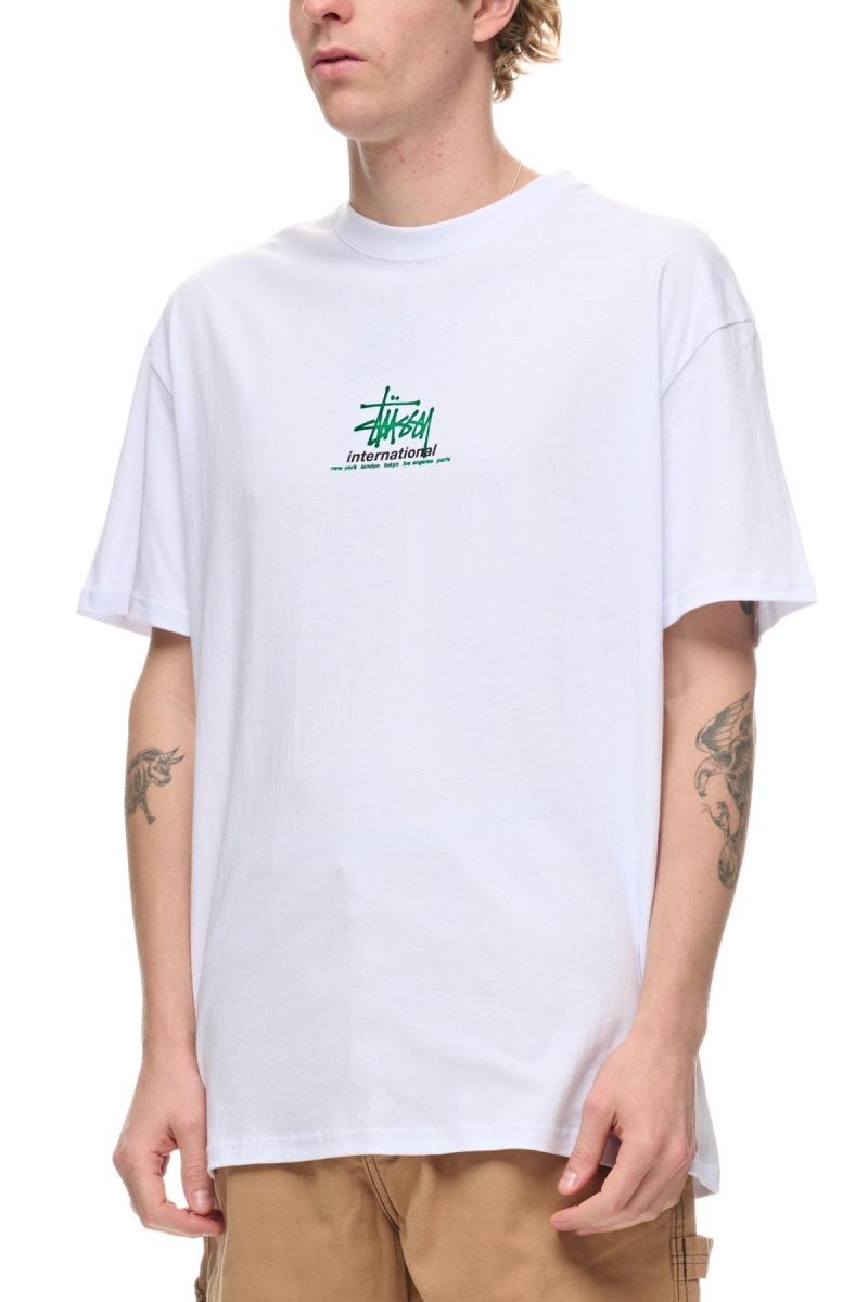 Stüssy International Ss Tee Tees Heren Wit | RB65-W7-TG