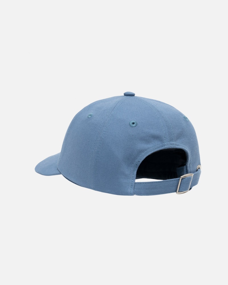 Stüssy Low Pro Basic Stock Strapback Ball Cap Unisex Slate | QS32-Z4-CU