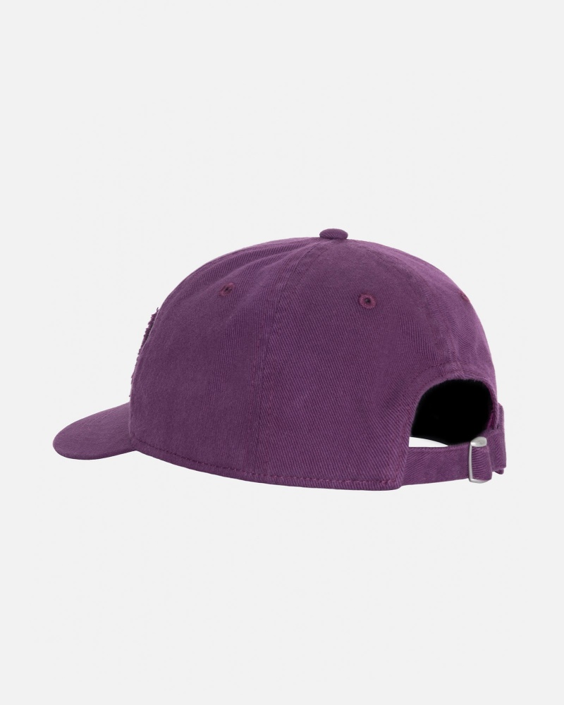 Stüssy Low Pro Copyright Applique Strapback Ball Cap Unisex Paars | VL00-Y4-BC