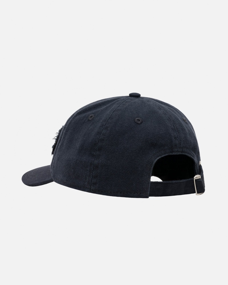 Stüssy Low Pro Copyright Applique Strapback Ball Cap Unisex Donkerblauw | JC44-L2-ST