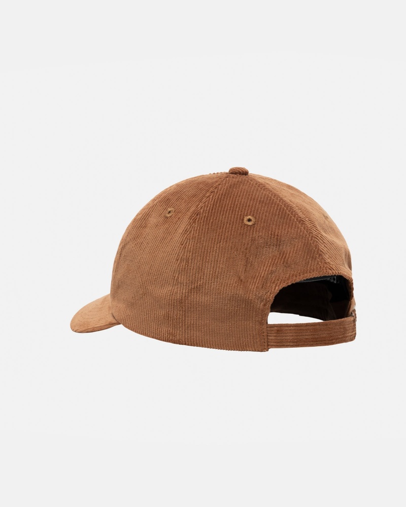 Stüssy Mid-Depth Sport Arch Strapback Ball Cap Unisex Hazelnut | WM92-Y3-PZ