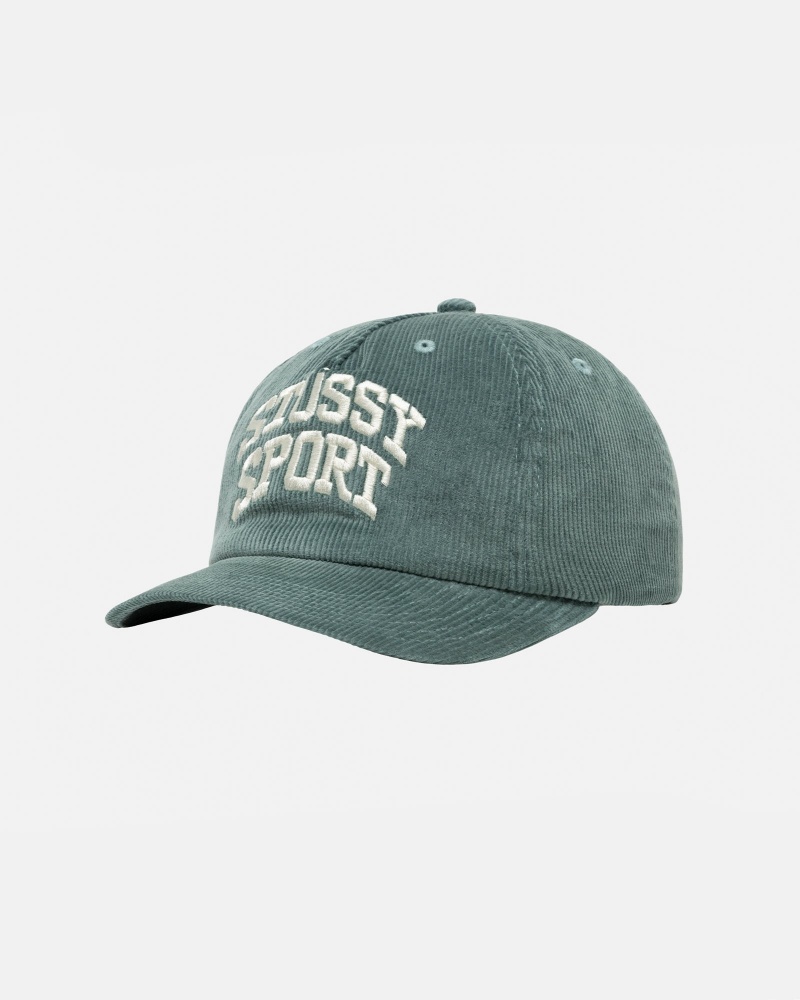 Stüssy Mid-Depth Sport Arch Strapback Ball Cap Unisex Donker | LE64-T7-FL