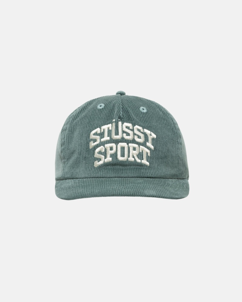 Stüssy Mid-Depth Sport Arch Strapback Ball Cap Unisex Donker | LE64-T7-FL