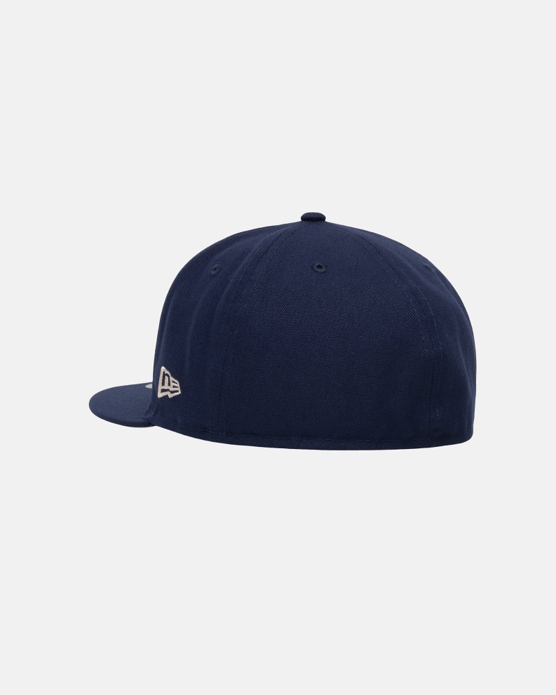 Stüssy New Era 59Fifty Airplane Ball Cap Unisex Donkerblauw | LK57-Z3-VD