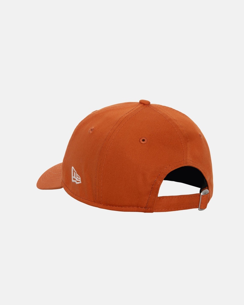 Stüssy New Era 9Twenty Basic Strapback Ball Cap Unisex Oranje | BG87-F7-OR