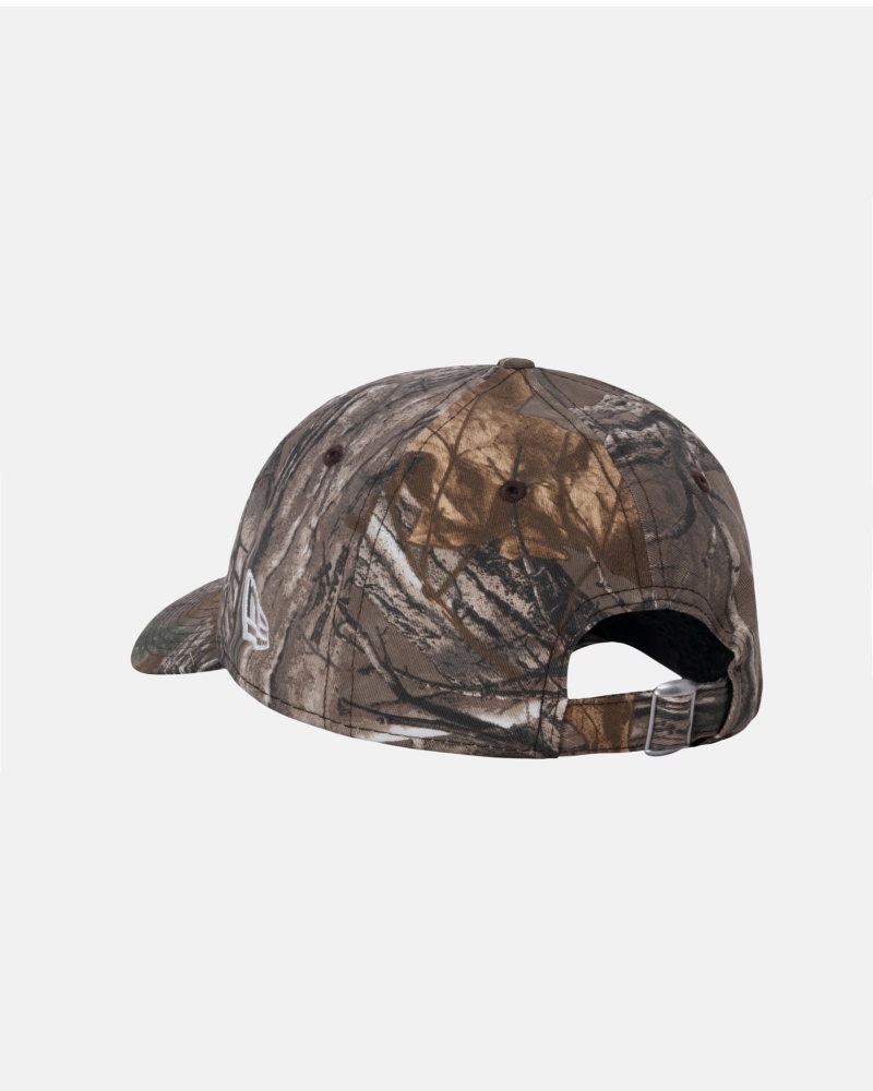 Stüssy New Era 9Twenty Basic Strapback Ball Cap Unisex Realtree | SP71-L0-ZA