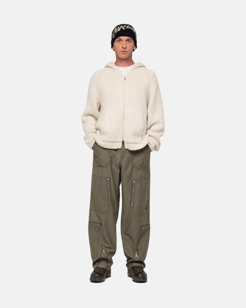 Stüssy Nyco Flight Pant Broek Unisex Olijfgroen | LN91-N3-SC