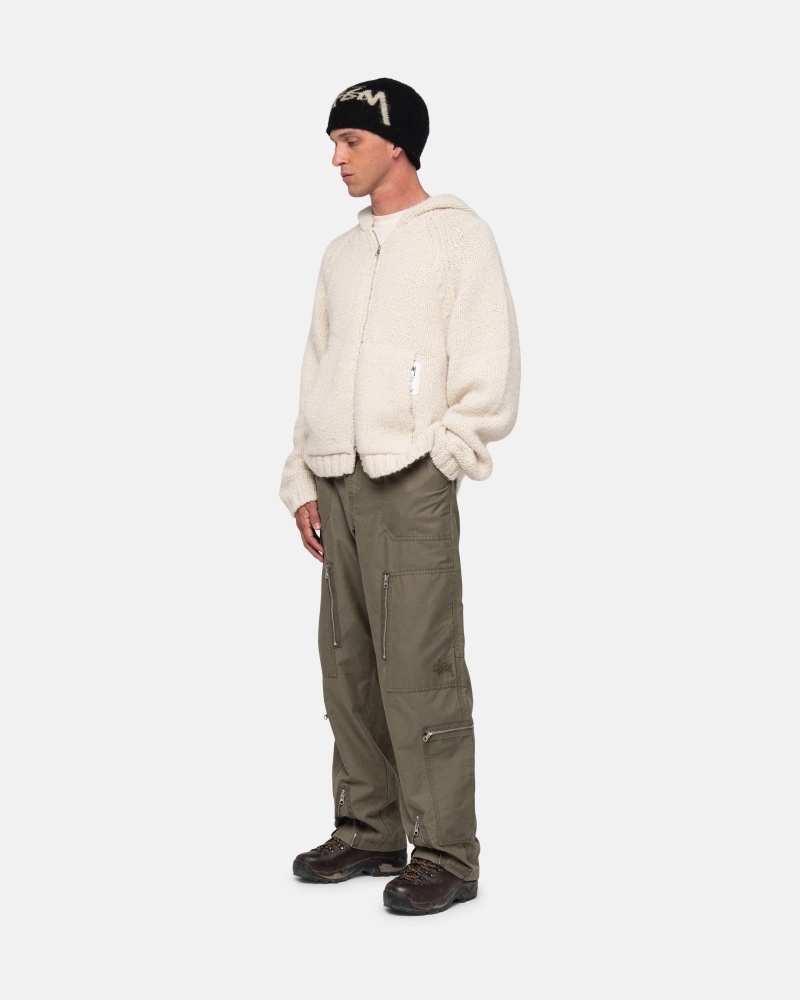 Stüssy Nyco Flight Pant Broek Unisex Olijfgroen | LN91-N3-SC