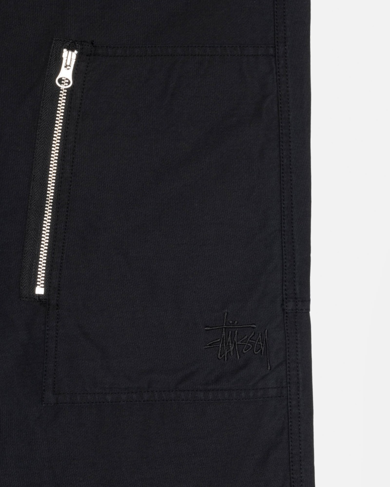 Stüssy Nyco Flight Pant Broek Unisex Zwart | OV55-O0-QG